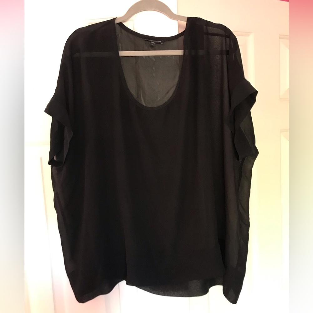 Eileen Fisher Sheer Top